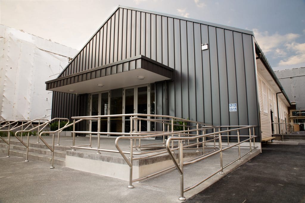 Takapuna Grammar - Hall External Takapuna Grammar - Hall External